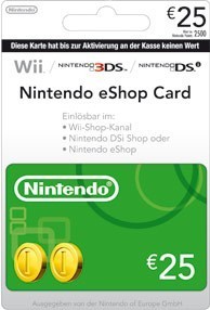 Nintendo eshop card ook voor switch