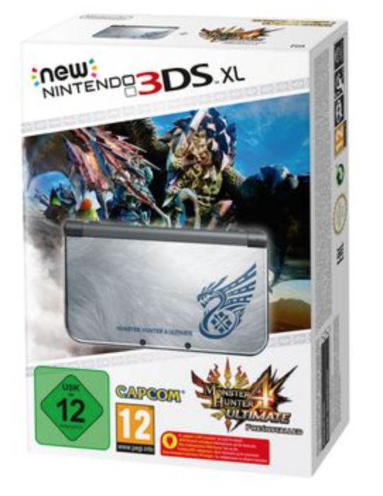 New Nintendo 3DS XL Limited Edition + Monster Hunter 4: Ultimate (3DS), Nintendo