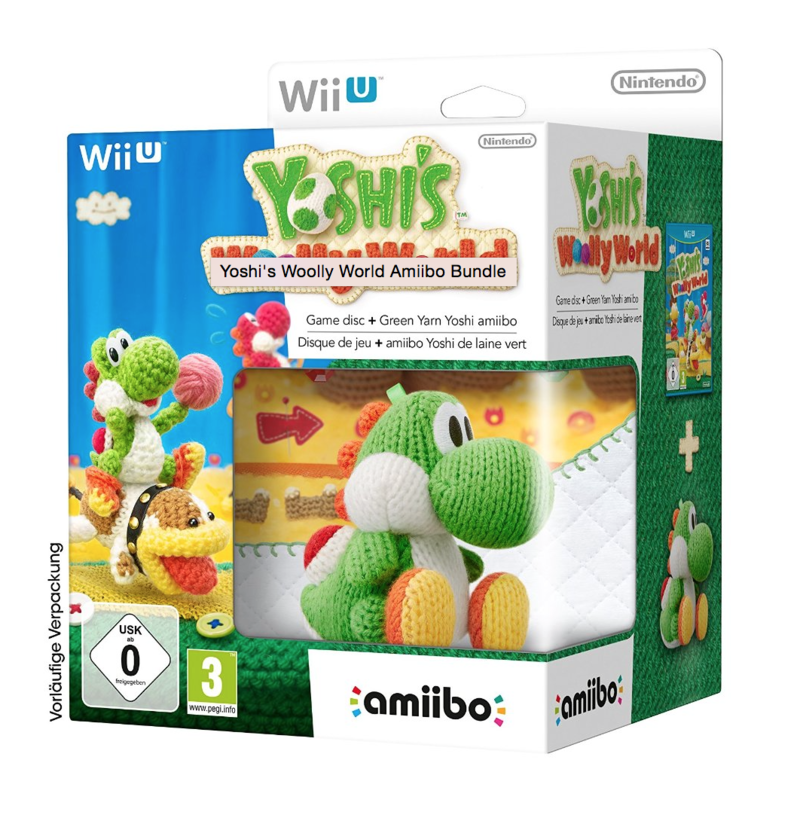 Yoshi's Woolly World Amiibo Bundle (Wiiu), Good-Feel
