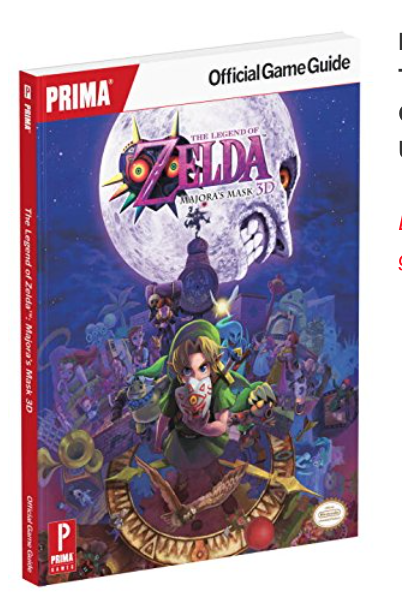Boxart van The Legend of Zelda: Majora's Mask 3D Guide (Guide), 