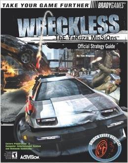 Boxart van Wreckless Guide (Guide), Brady Games