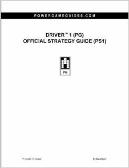 Boxart van Driver 1 Official Strategy Guide (Guide), 