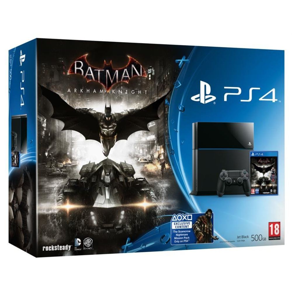 PlayStation 4 (500 GB) + Batman: Arkham Knight (PS4), Sony Computer Entertainment