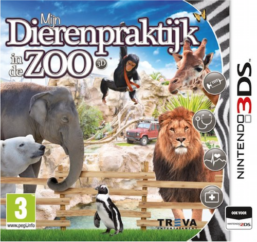 Mijn Dierenpraktijk In De Zoo 3D (3DS), Mindscape