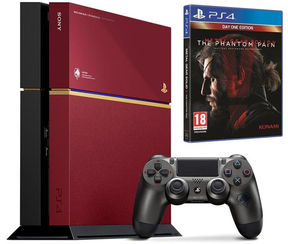 PlayStation 4 (500 GB) Limited Edition + Metal Gear Solid V: The Phantom Pain Day One Edition (PS4), Sony Computer Entertainment
