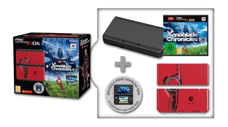 New Nintendo 3DS Zwart + Xenoblade Chronicles 3D + Coverplates (3DS), Nintendo