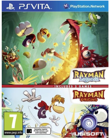Rayman Legends + Rayman Origins Double Pack (PSVita), Ubisoft