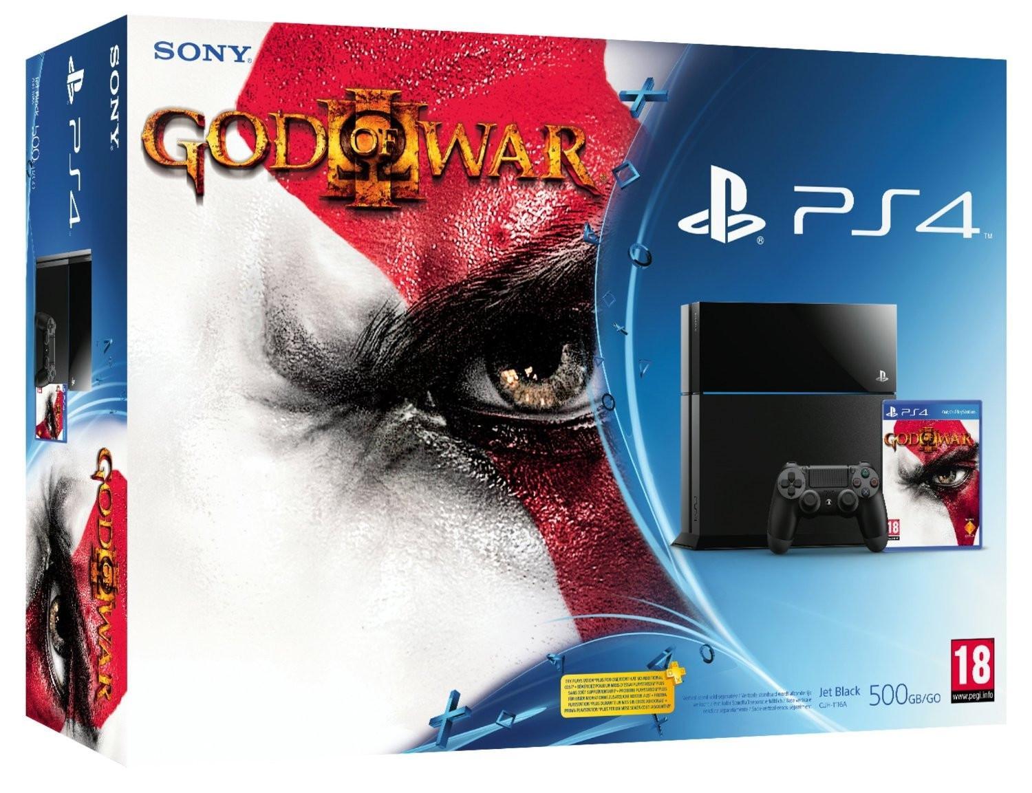 PlayStation 4 (500 GB) + God Of War 3: Remastered (PS4), Sony Computer Entertainment