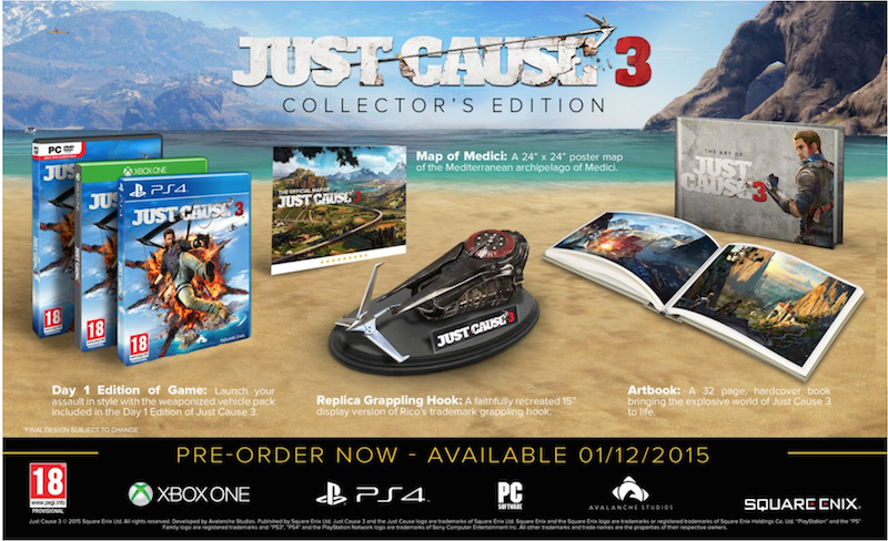 Just Cause 3: Collector's Edition (PC), Avalanche Studios