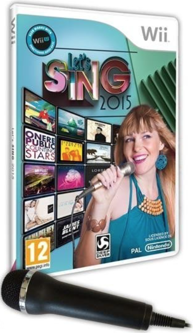 Lets Sing 2015 + Microfoon (Wii), OG International