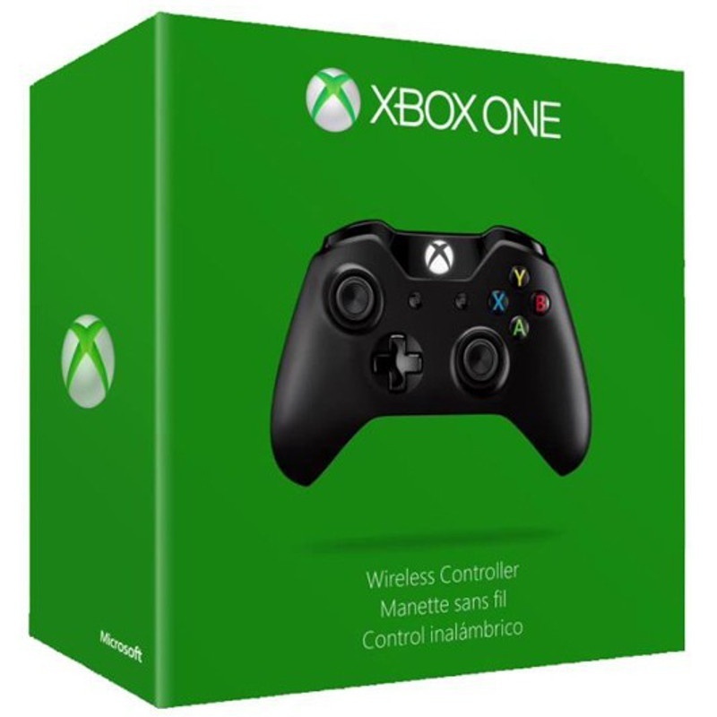Xbox One Wireless Controller (zwart)(2015 model) (Xbox One), Microsoft