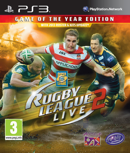 Rugby League Live 2: Game of the Year Edition (PS3), Interactive Software