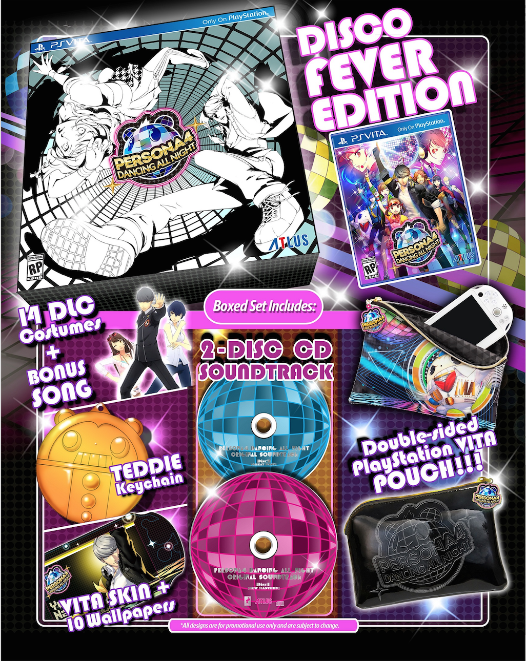 Persona 4: Dancing All Night Disco Fever Special Edition (PSVita), Atlus