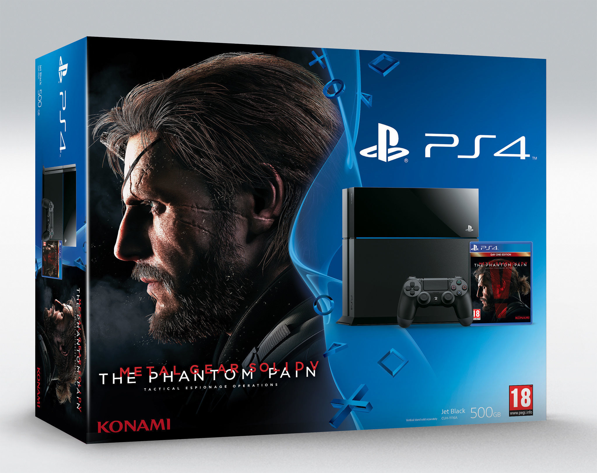 PlayStation 4 (500 GB) + Metal Gear Solid V: The Phantom Pain (PS4), Sony Computer Entertainment