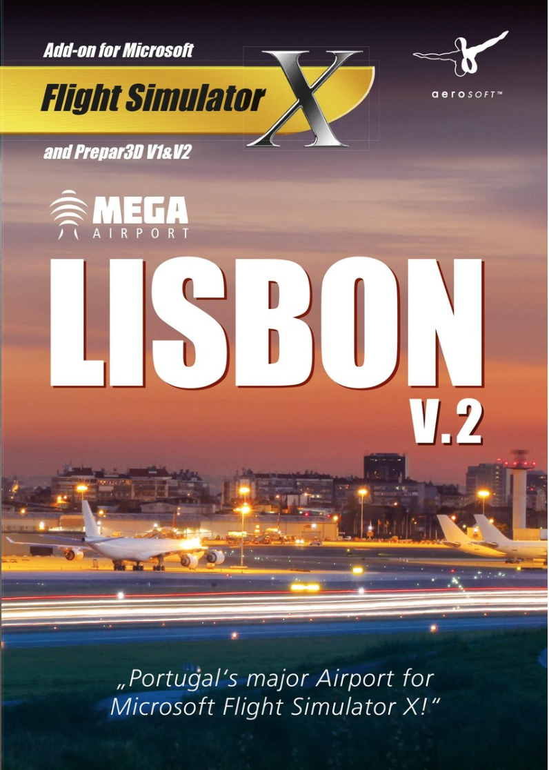Flight Simulator X: Mega Airport Lisbon v2.0 (PC), Aerosoft