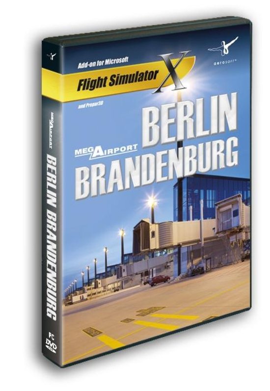 Flight Simulator X: Mega Airport Berlin-Brandenburg uitbreiding (PC), Aerosoft