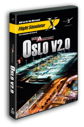 Flight Simulator X: Mega Airport Oslo v2.0 (PC), Aerosoft