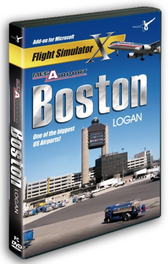 Flight Simulator X: Mega Airport Boston Logan (PC), Aerosoft