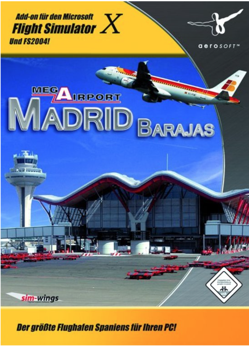 Flight Simulator X: Mega Airport Madrid (PC), Aerosoft