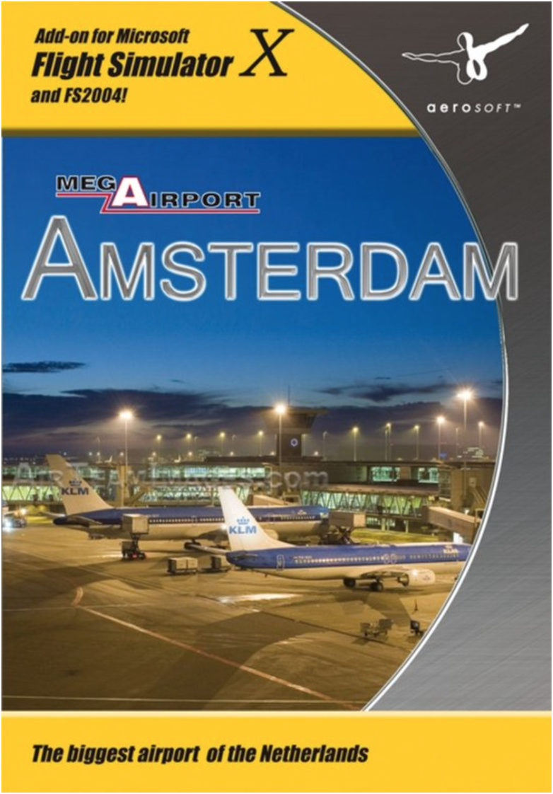 Flight Simulator X: Mega Airport Amsterdam (PC), Aerosoft