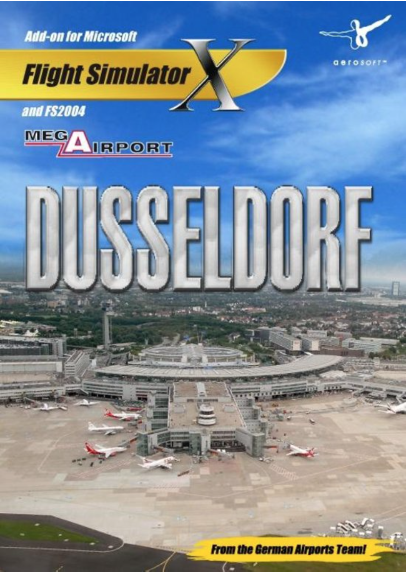 Flight Simulator X: Mega Airport Dusseldorf (PC), Aerosoft