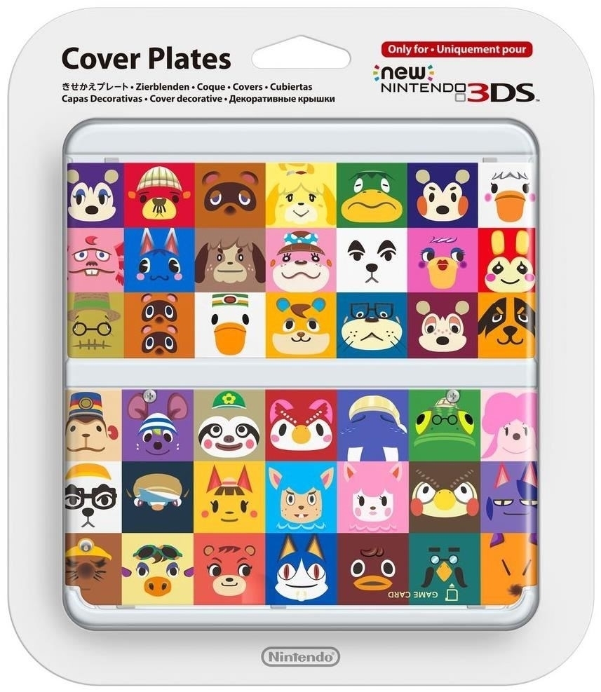 New 3DS Coverplates 27: Animal Crossing: Happy Home Designer (3DS), Nintendo