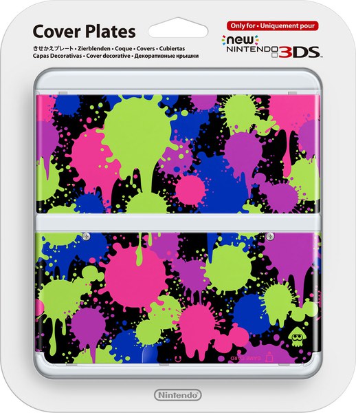 New 3DS Coverplates 26: Splatoon (3DS), Nintendo