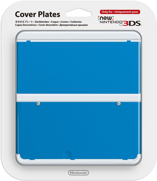 New 3DS Coverplates 20: Blauw (3DS), Nintendo