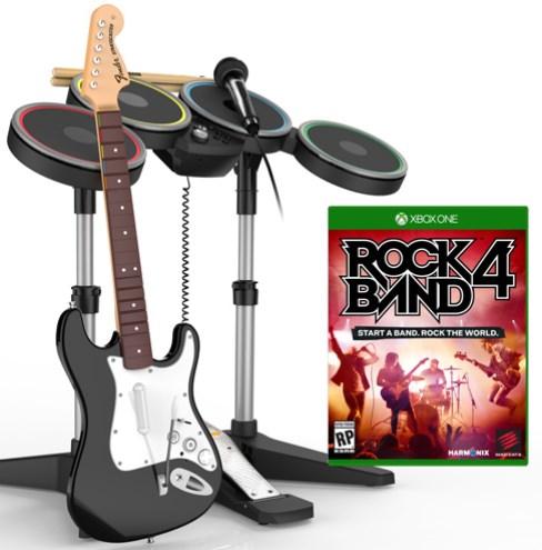 Rock Band 4 Band-In-A-Box Bundel (Xbox One), Harmonix/MadCatz