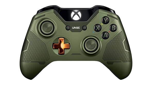 Xbox One Wireless Controller Halo 5: Guardians Master Chief Limited Edition (Xbox One), Microsoft
