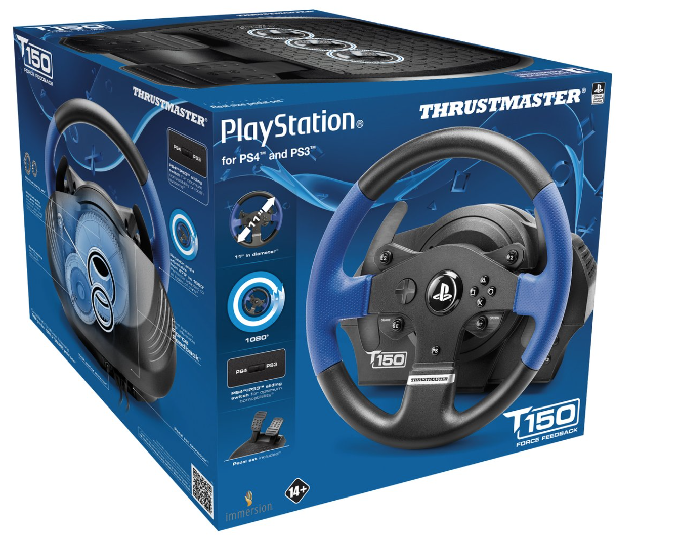 Vergelding werkplaats alias Thrustmaster T150 RS Force Feedback Racestuur - PS3 + PS4 + PC kopen voor  de PS4 - Laagste prijs op budgetgaming.nl