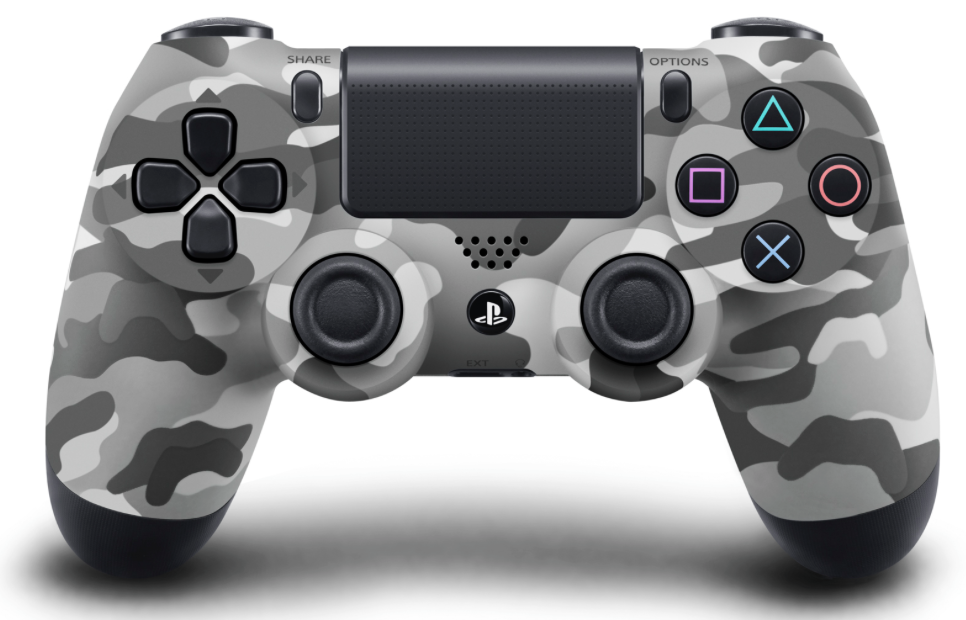 Sony Wireless Dualshock PlayStation 4 Controller  (urban camouflage) (PS4), Sony Entertainment