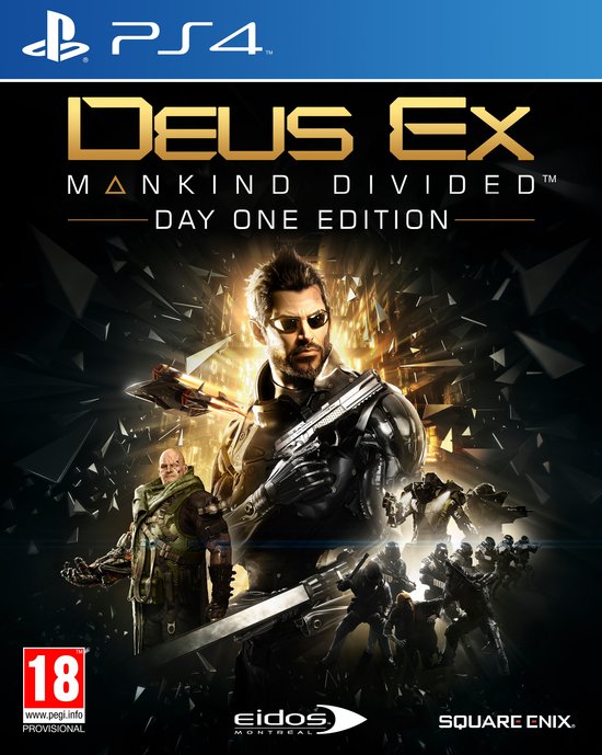 Deus Ex: Mankind Divided Day One Edition (PS4), Square Enix