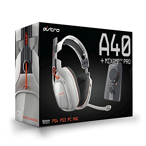 Astro A40 + MixAmp Pro 7.1 Licht Grijs (PS4/PS3/PC) (PS4), AstroGaming