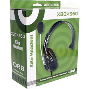 ORB Elite Gaming Headset (zwart) (Xbox360), ORB