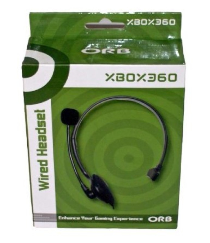 ORB One-Ear Gaming Headset (zwart) (Xbox360), ORB