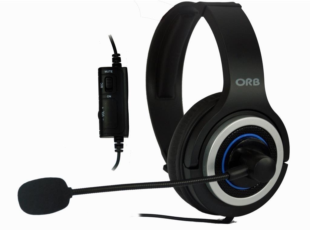 ORB Elite Chat Headset (zwart) (PS4), ORB