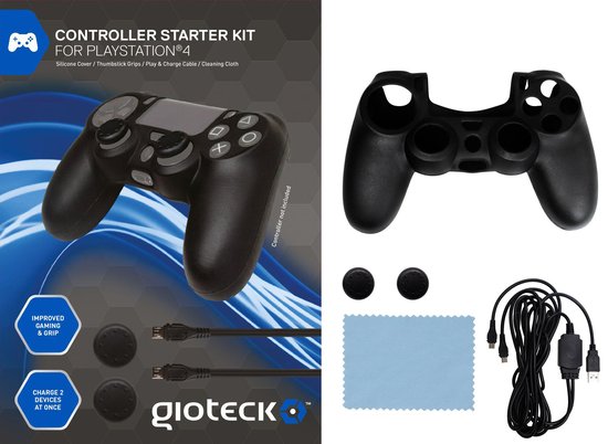 Gioteck Controller Starter Kit (PS4), Gioteck