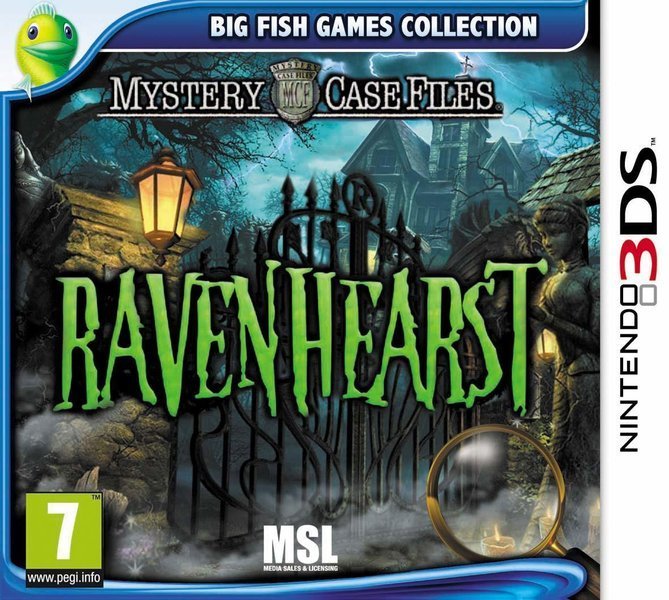 Mystery Case Files: Ravenhearst (3DS), Big Fish Games