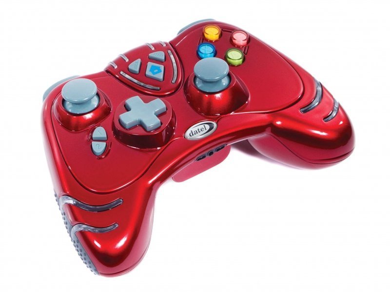 Datel X360 Wireless Wildfire 2 Controller (Ruby Red) Inc. Rapid Fire Function (Xbox360), Datel
