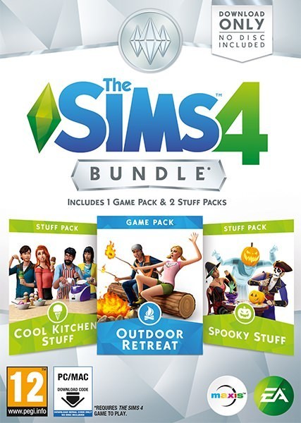 De Sims 4: Bundel Pack 2 (Code in a Box) (PC), Maxis