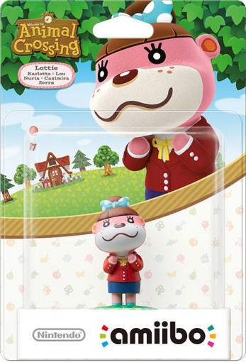 Animal Crossing Amiibo Figuur Lottie (NFC), Nintendo