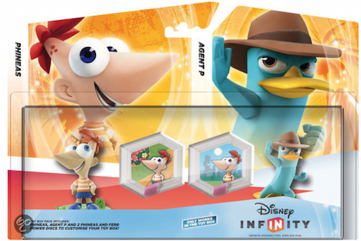 Disney Infinity 1.0 Phineas en Ferb Speelset Agent P & Phineas (NFC), Disney Interactive