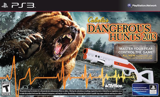 Cabela's Dangerous Hunts 2013 + Gun (PS3), Activision