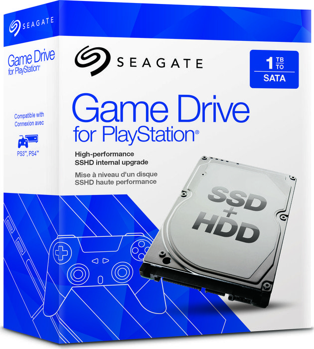 Seagate 1TB Internal SSHD Game Drive for PlayStation (PS3/PS4) (PS4), Seagate