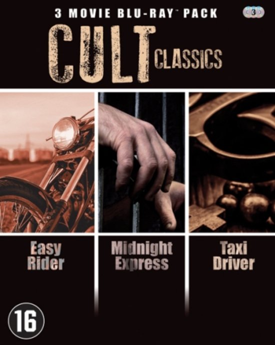 Easy Rider/Midnight Express/Taxi Driver (Blu-ray),  Alan Parker, Martin Scorsese, Dennis 
