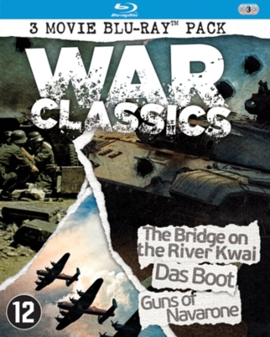 The Bridge On The River Kwai/Das Boot/Guns Of Navarone (Blu-ray), J. Lee Thompson, David Lean, Wolfgang 