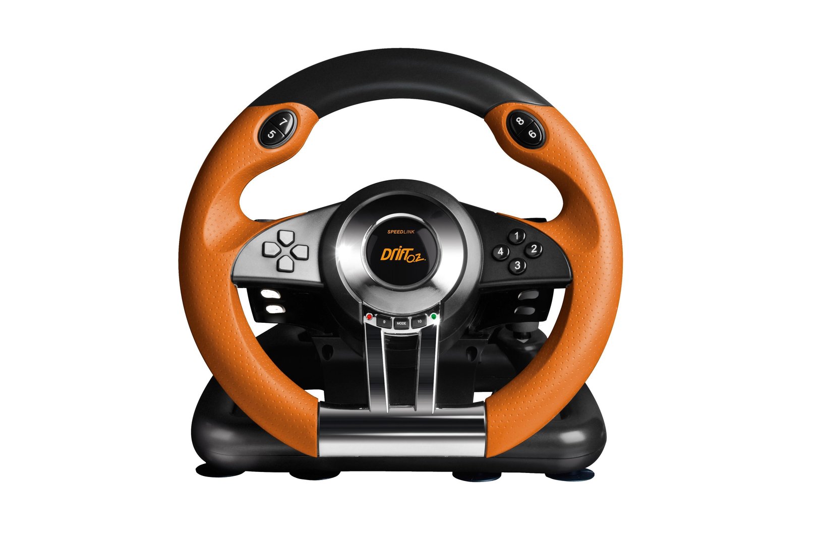 Speedlink DRIFT O.Z. Racing Wheel (zwart/oranje) (PC) (PC), Speedlink