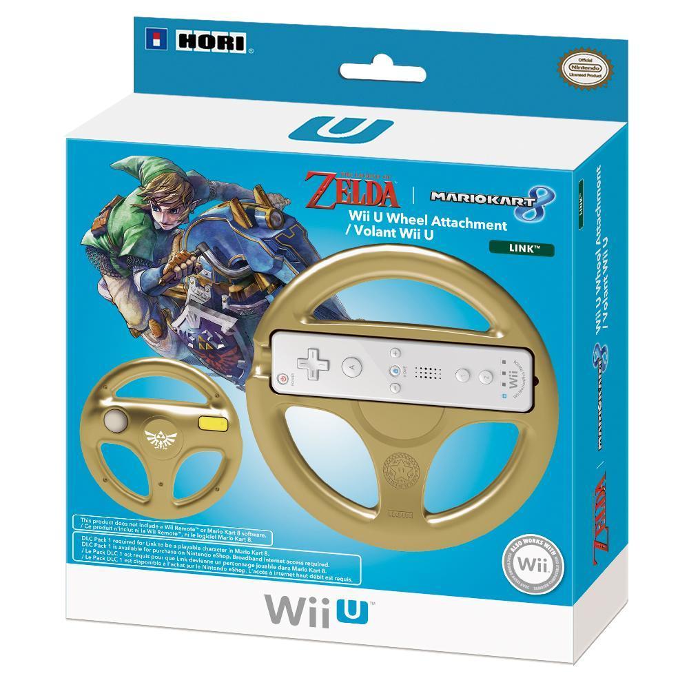 HORI Mario Kart 8 Wheel Zelda Link (Wiiu), HORI