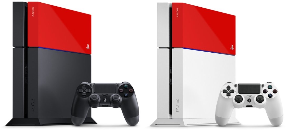 Sony PlayStation 4 Faceplate (Rood) (PS4), Sony Computer Entertainment